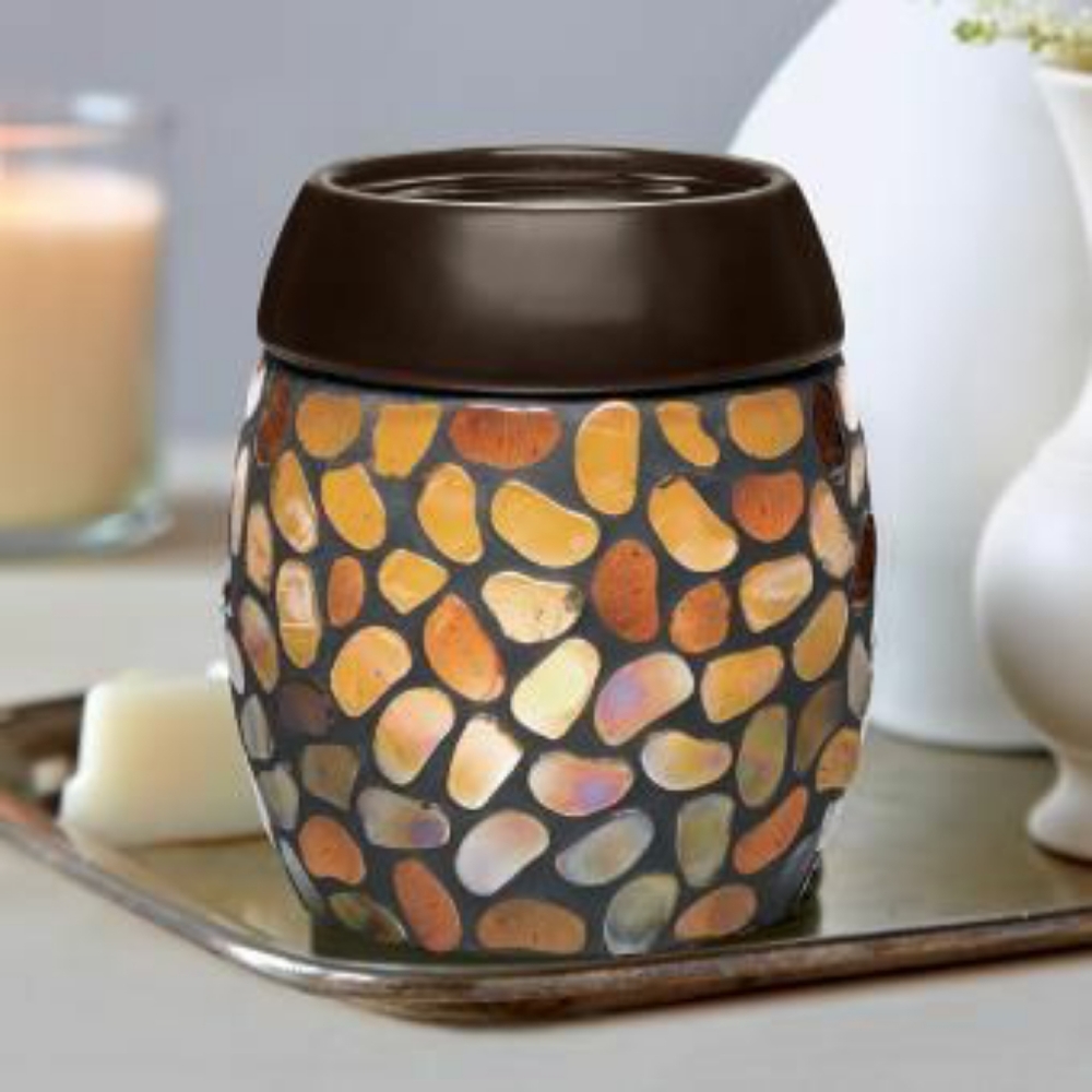 PartyLite Aurora Mosaic ScentGlow Warmer